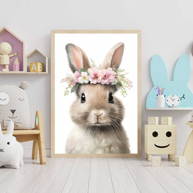 Baby Bear Bunny Deer Raccoon O – Baby Nursery Mirror recenzja i cena