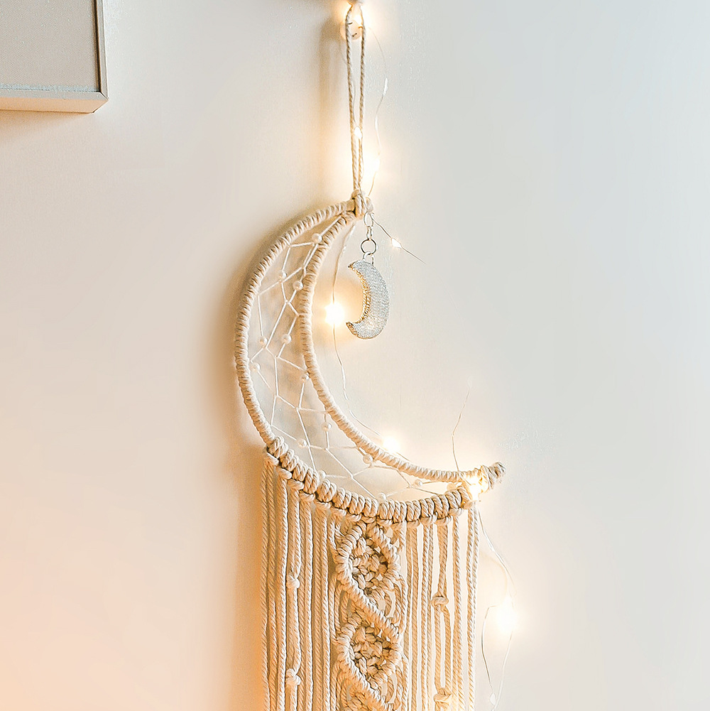 Makrame Dream Catcher Boho Hom – Baby Nursery Hanging Decor recenzja i cena