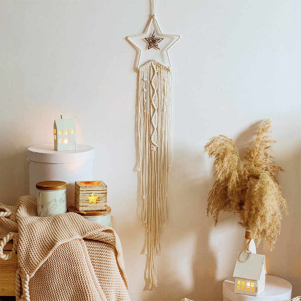 Makrame Dream Catcher Boho Hom – Baby Nursery Hanging Decor recenzja i cena