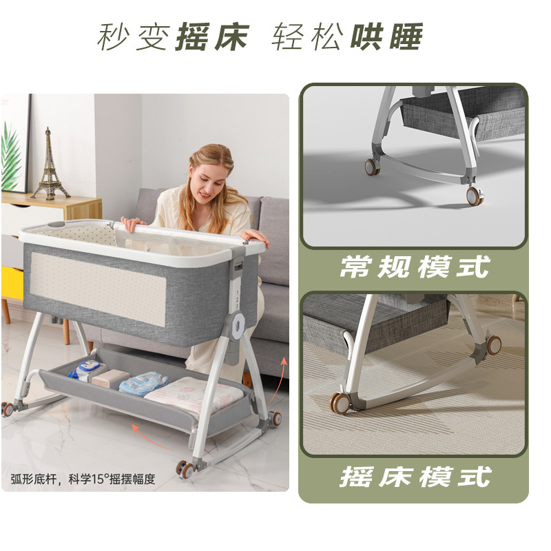 Wielofunkcyjne przenośne łóżec – Baby Nursery With Queen Bed recenzja i cena