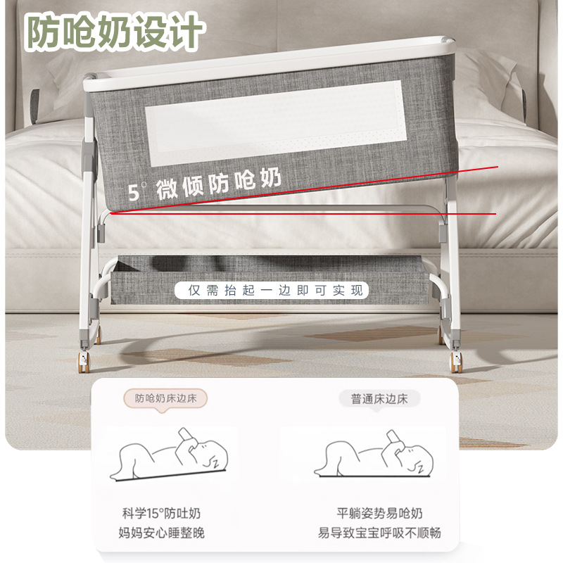 Wielofunkcyjne przenośne łóżec – Baby Nursery With Queen Bed recenzja i cena