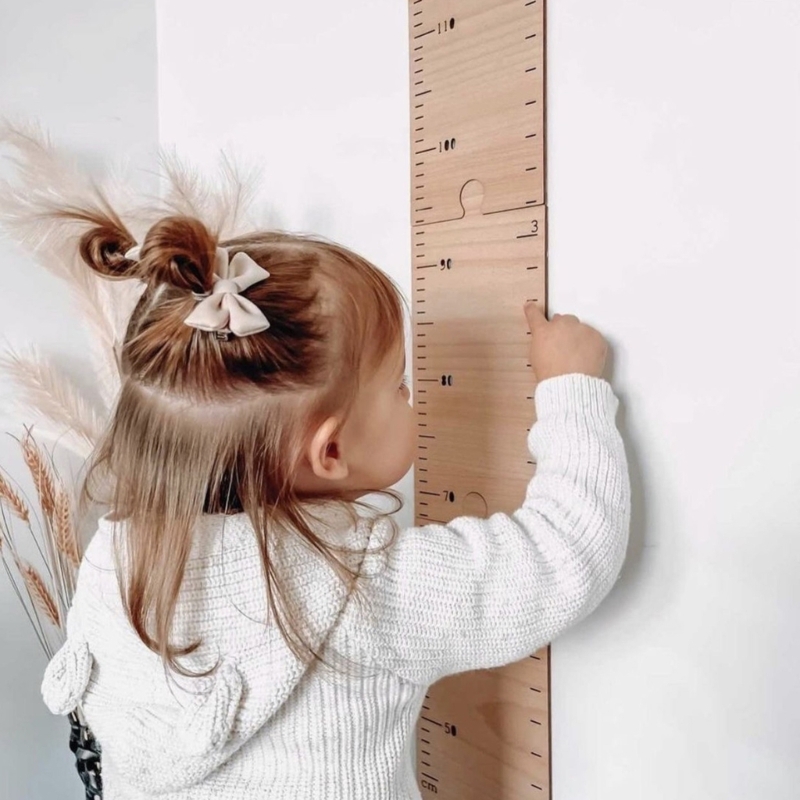 Nordic drewniane dzieci wykres – Growth Chart Ruler recenzja i cena