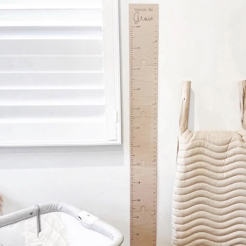 Nordic drewniane dzieci wykres – Growth Chart Ruler recenzja i cena