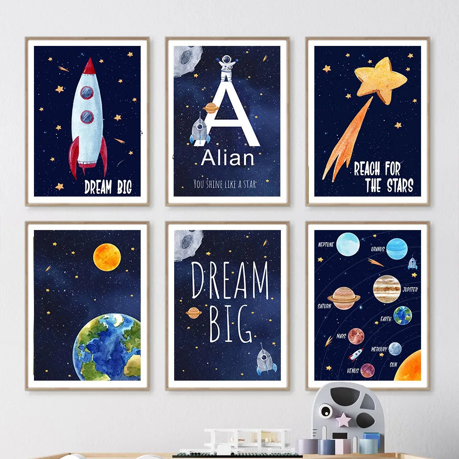 1 szt. Obraz na płótnie z włas – Baby Nursery Art recenzja i cena