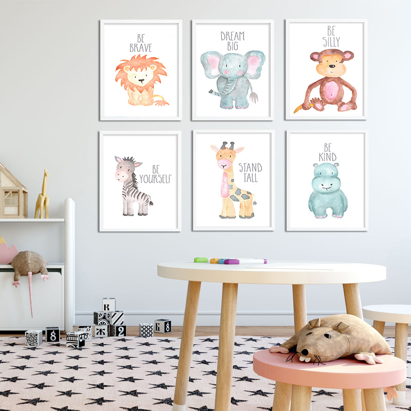 Baby Animal Lion Elephant Gira – Baby Nursery Mirror recenzja i cena