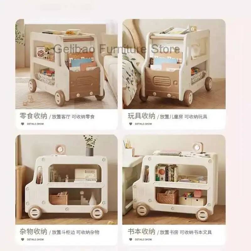Regał Montessori na książki Bi – Baby Nursery Shelf recenzja i cena